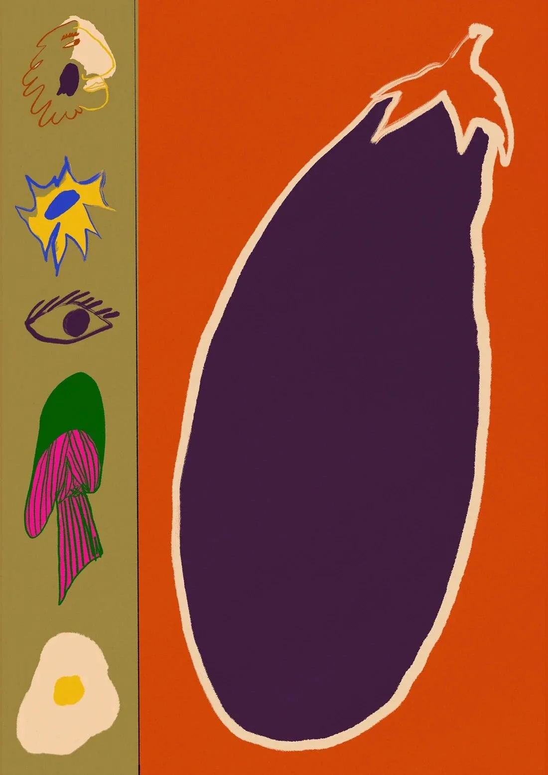 Aubergine Slice - Image 2