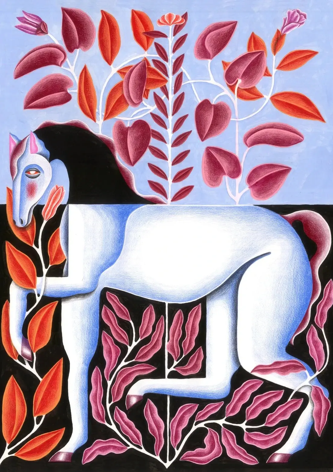 Baby Blue Horse - Image 2