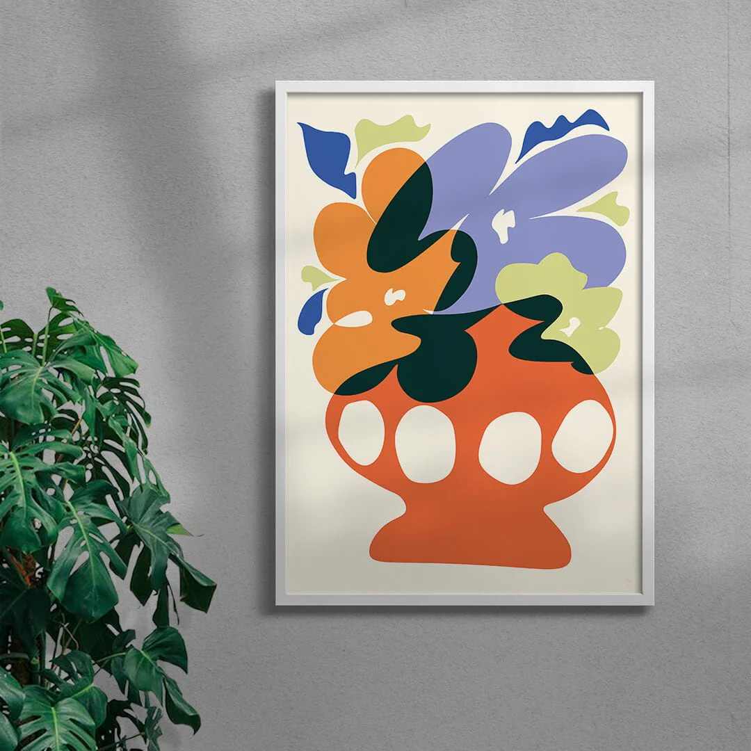 Big Flowers in a Big Vase - Image 4