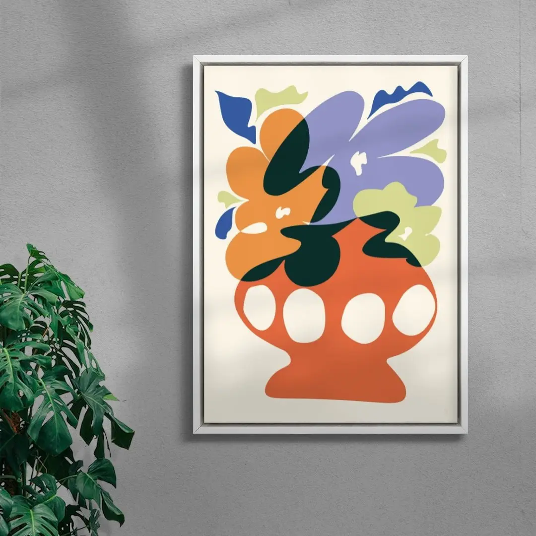 Big Flowers in a Big Vase - Image 5
