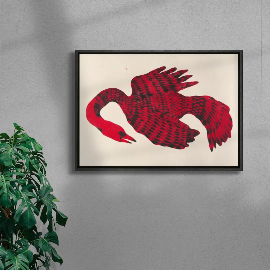 Bird In Red - Image 3