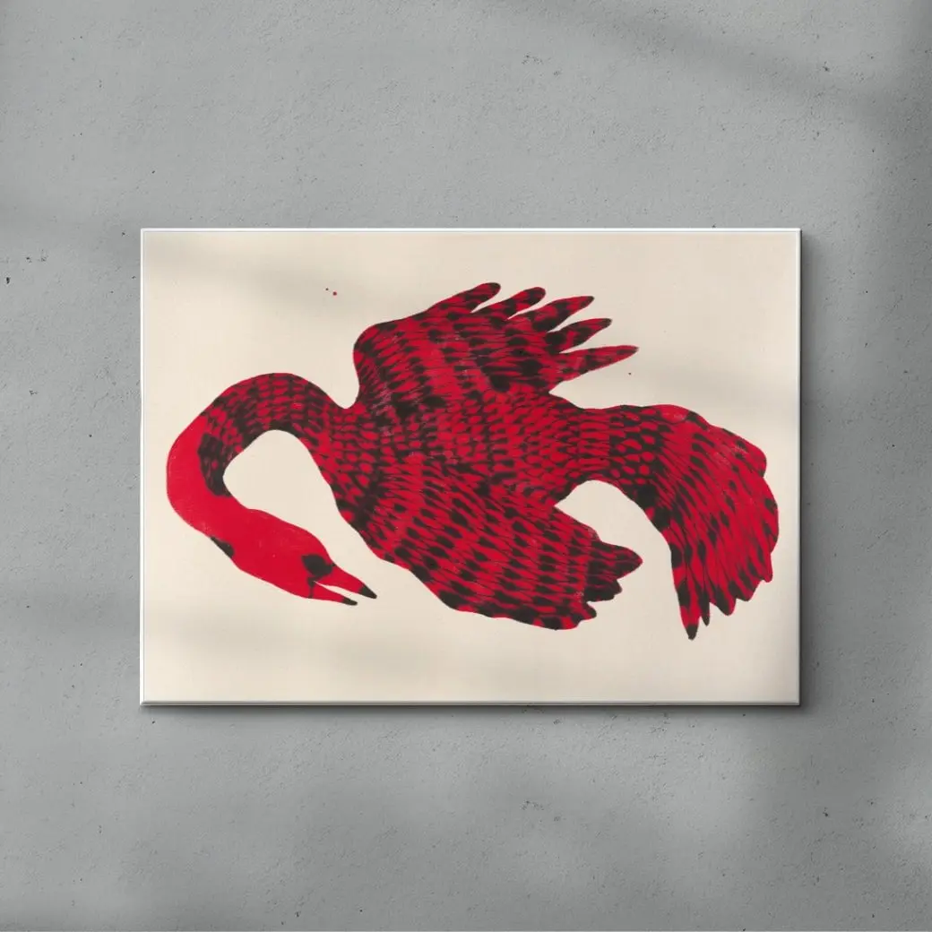 Bird In Red - Image 6