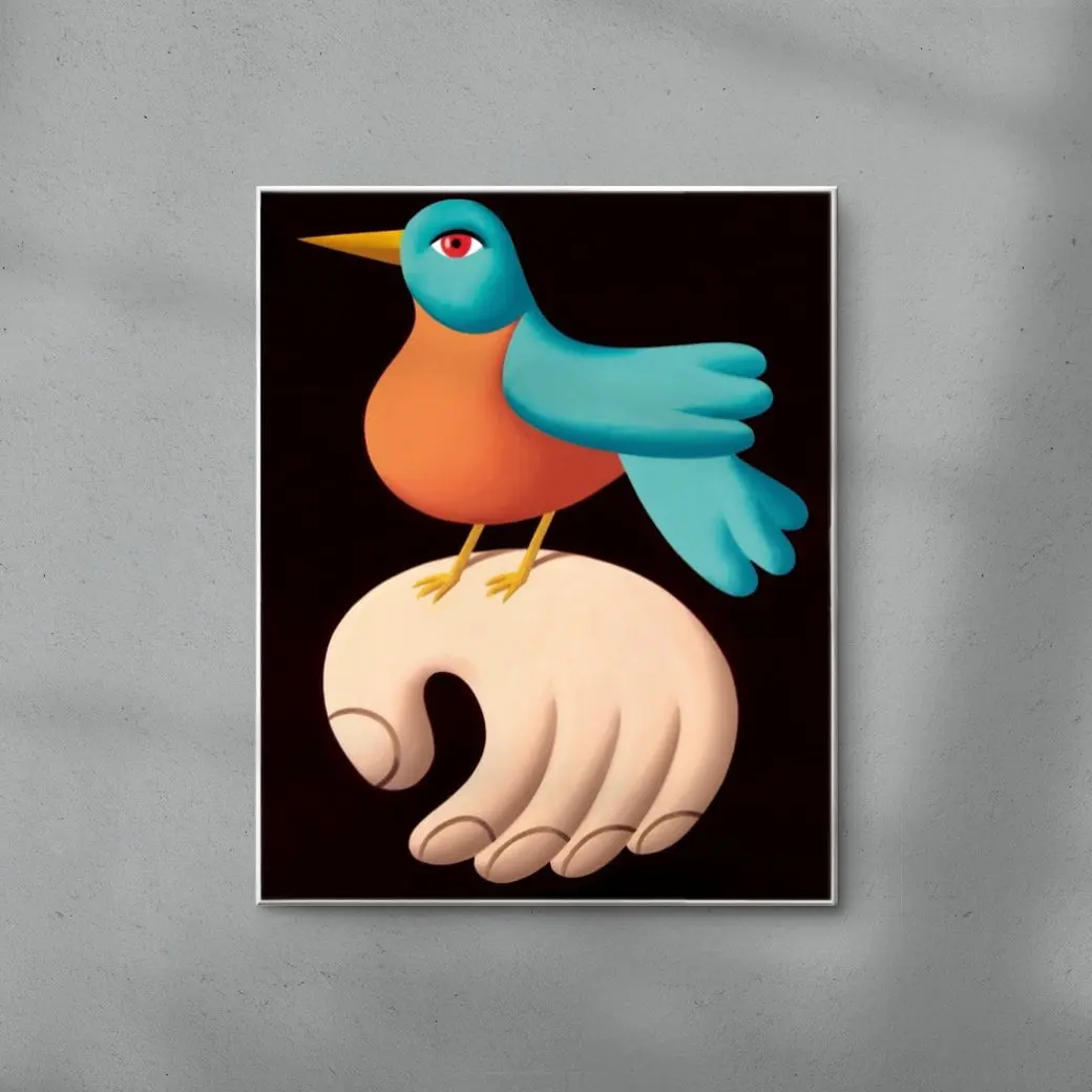 Bird on hand - Image 3