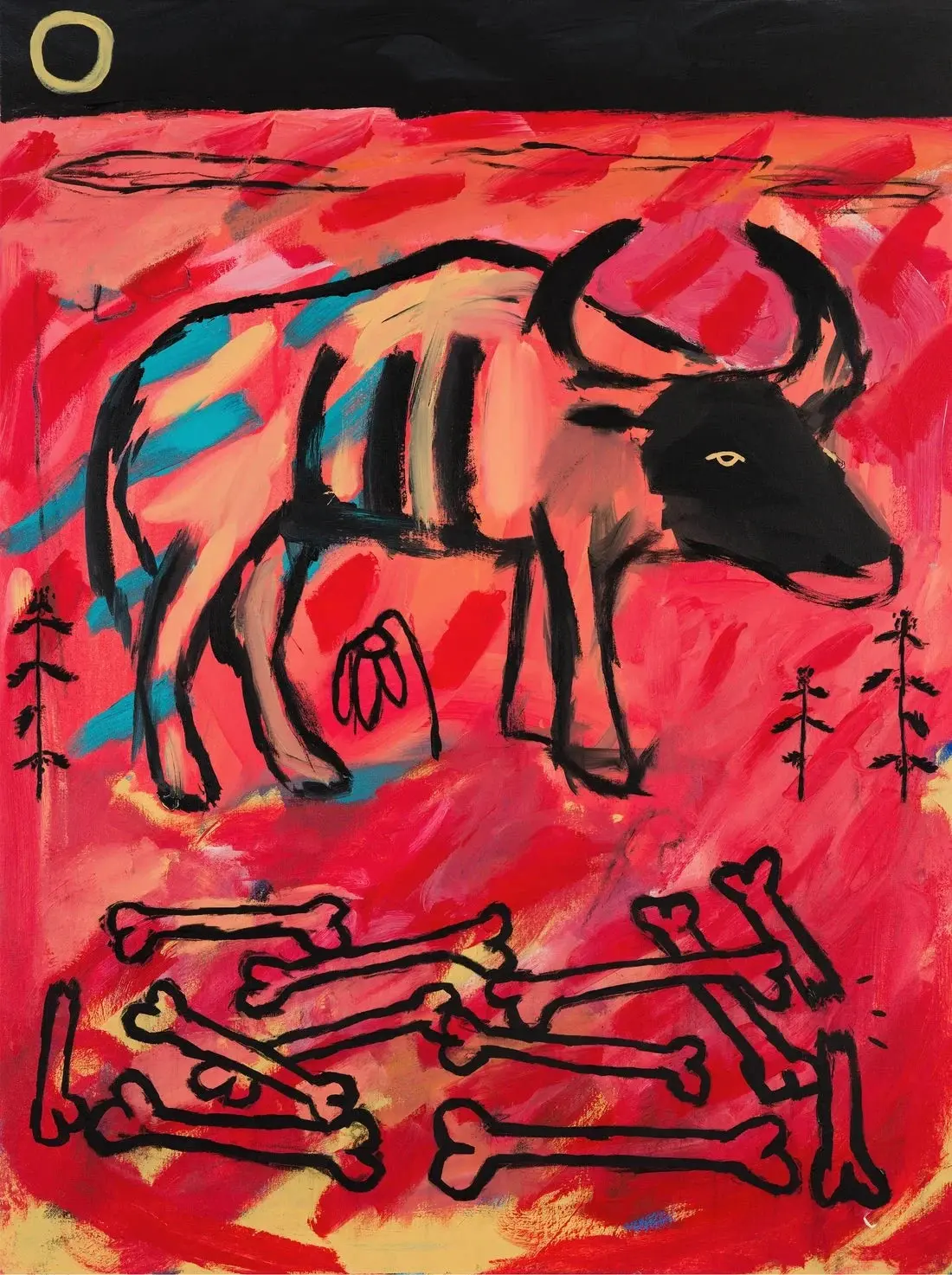 Bull and bones - Image 2