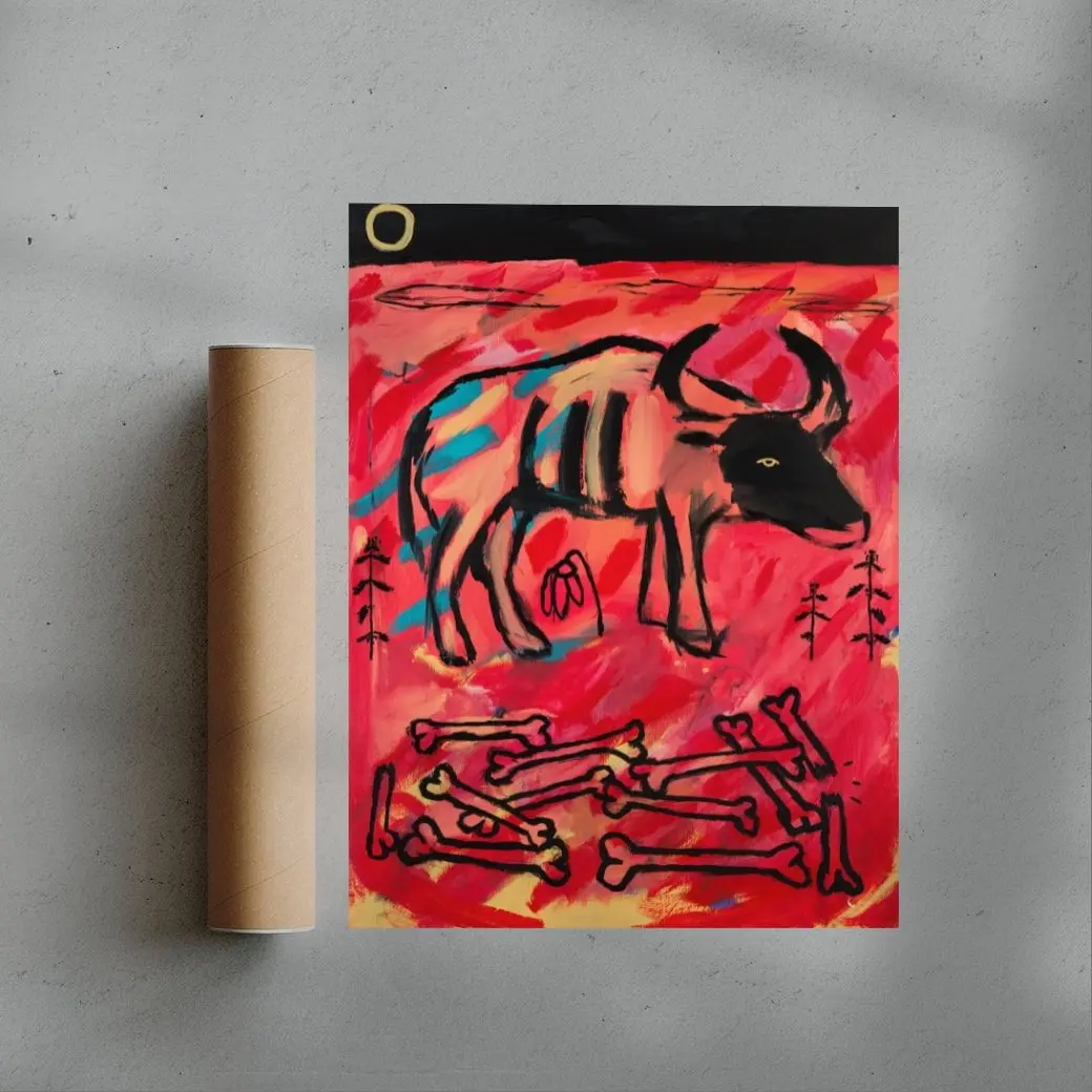 Bull and bones - Image 3