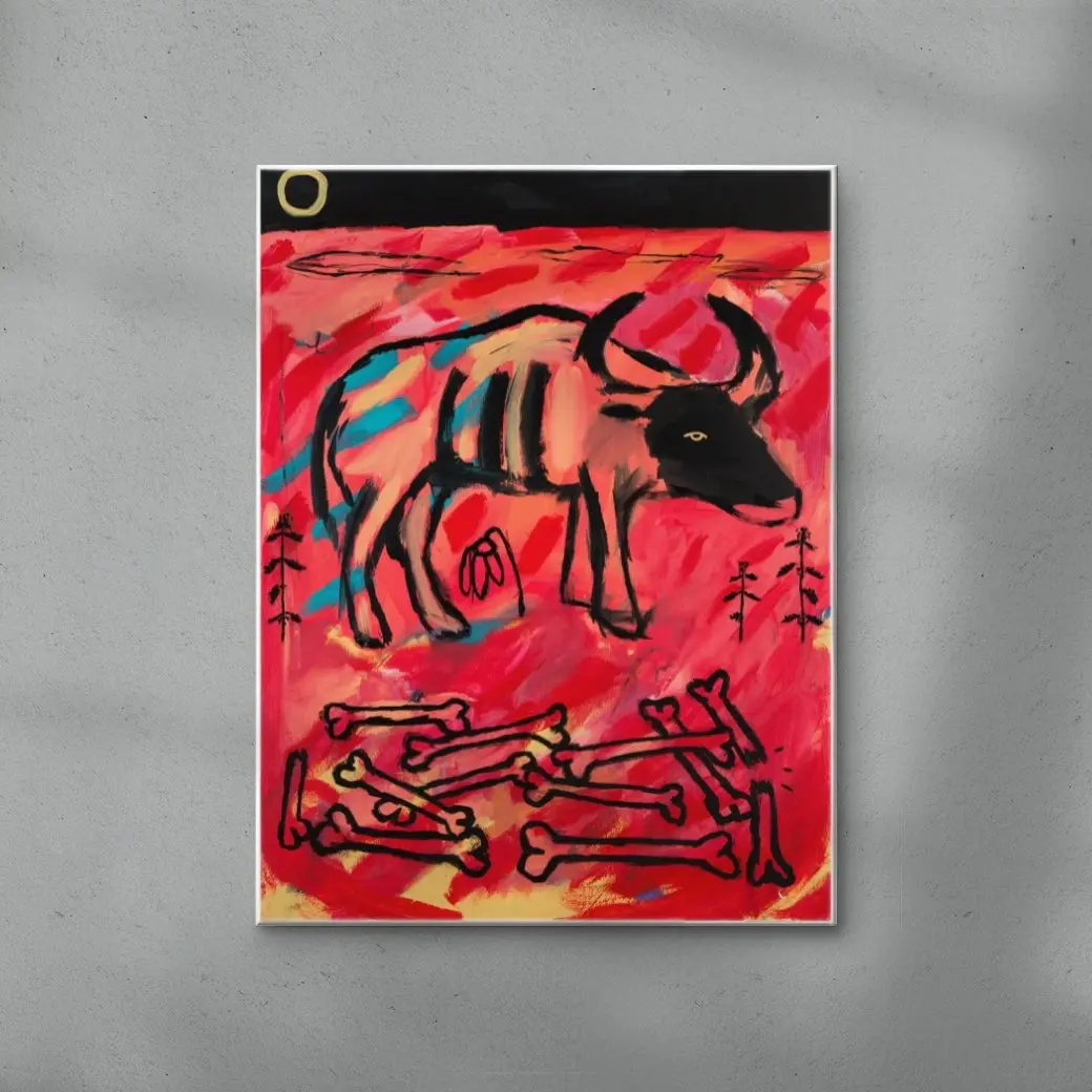 Bull and bones - Image 3