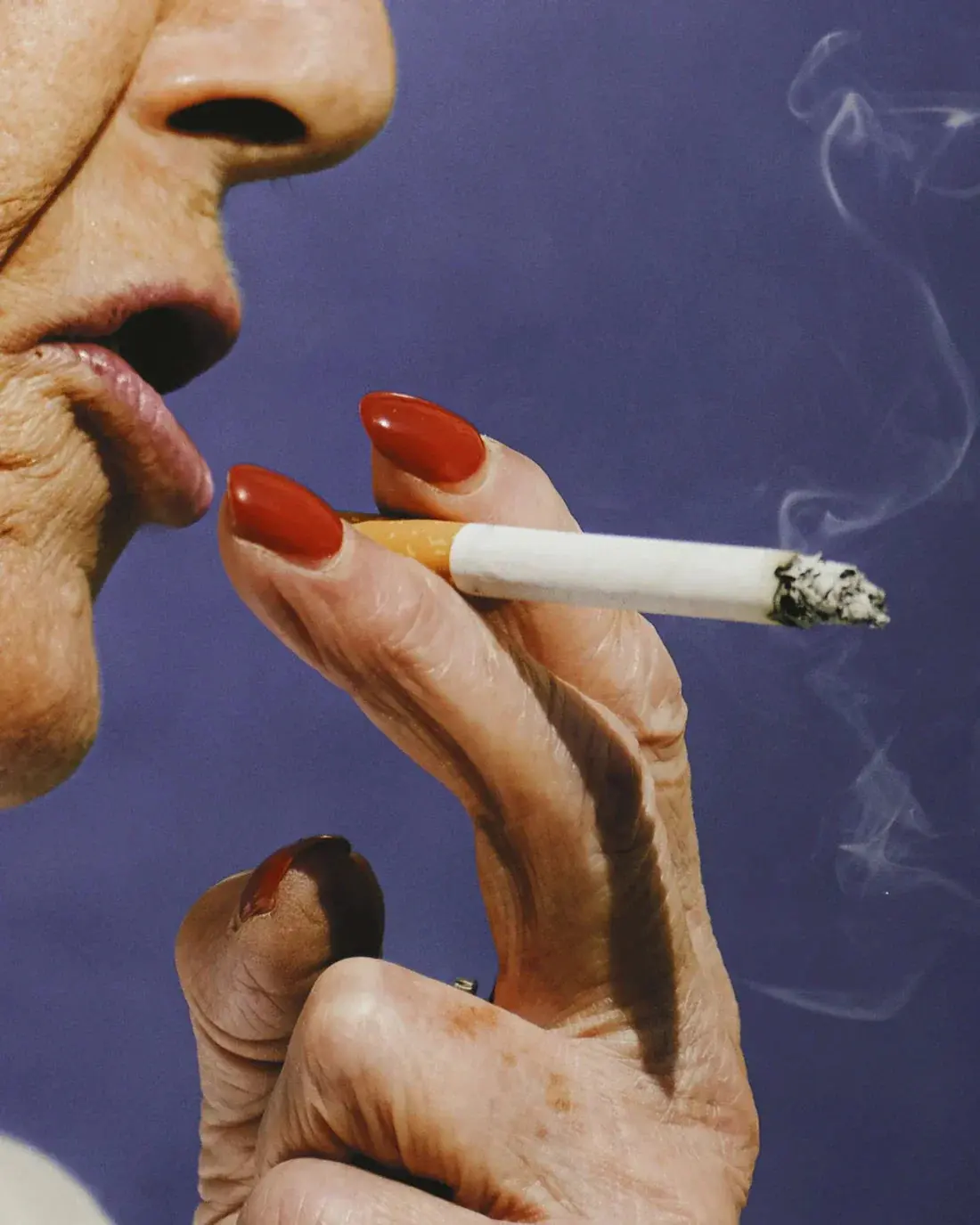 Elderly Smoker - Image 2