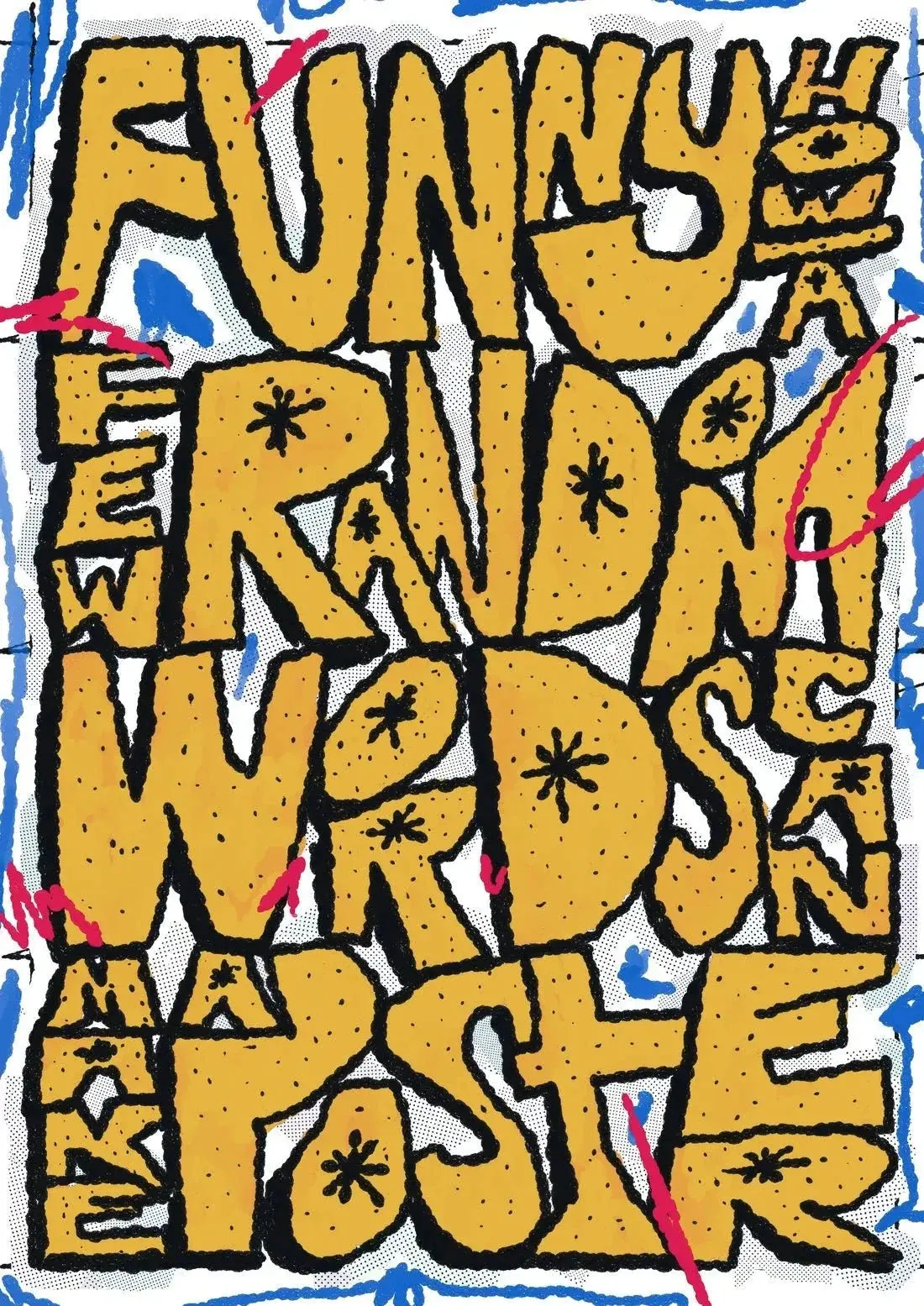 Funny how a few random words can make a poster - Image 2