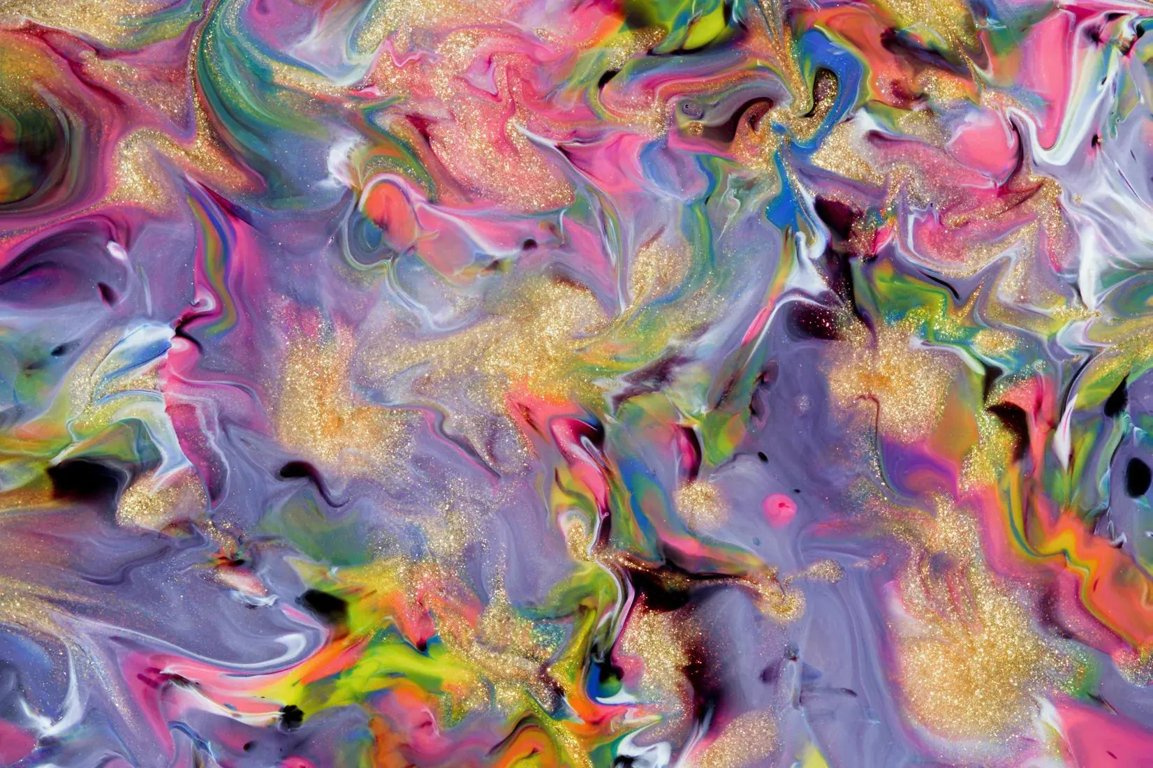 Glitter Paint Swirl - Image 2