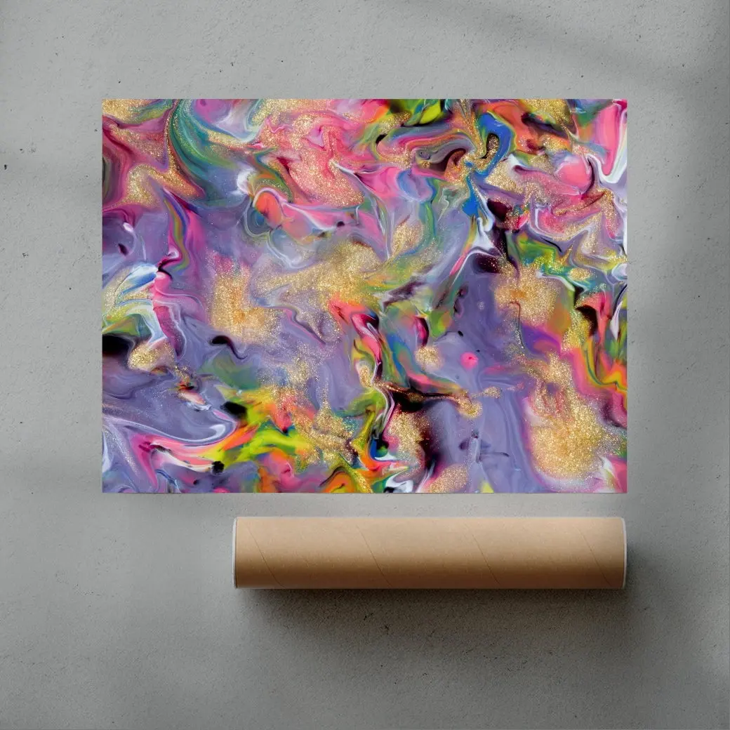 Glitter Paint Swirl - Image 3