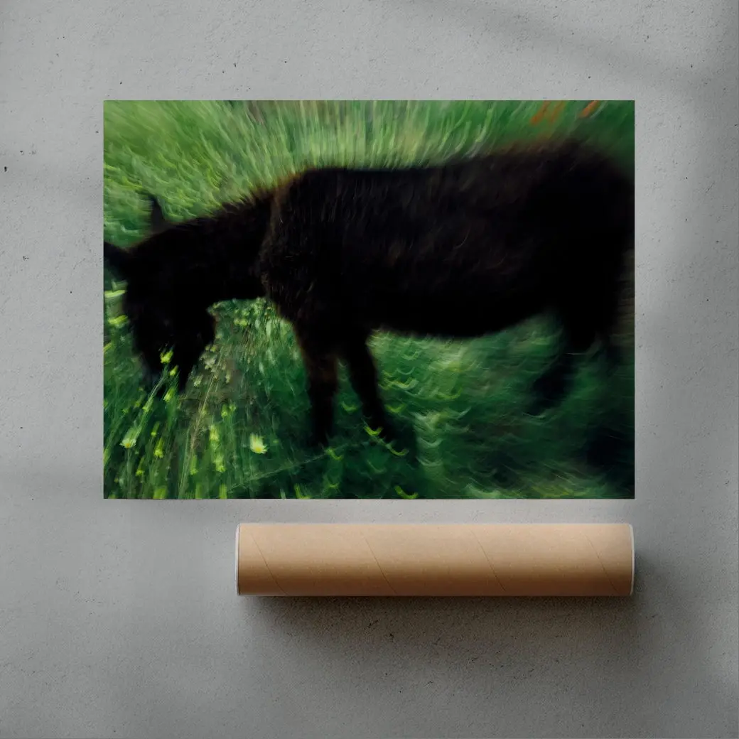 Grazing Donkey - Image 3