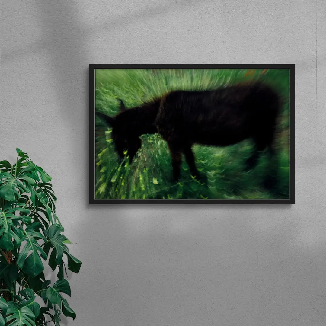 Grazing Donkey - Image 4