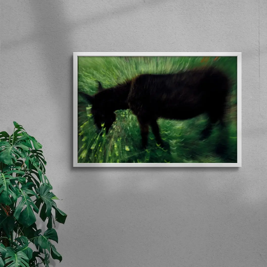 Grazing Donkey - Image 5