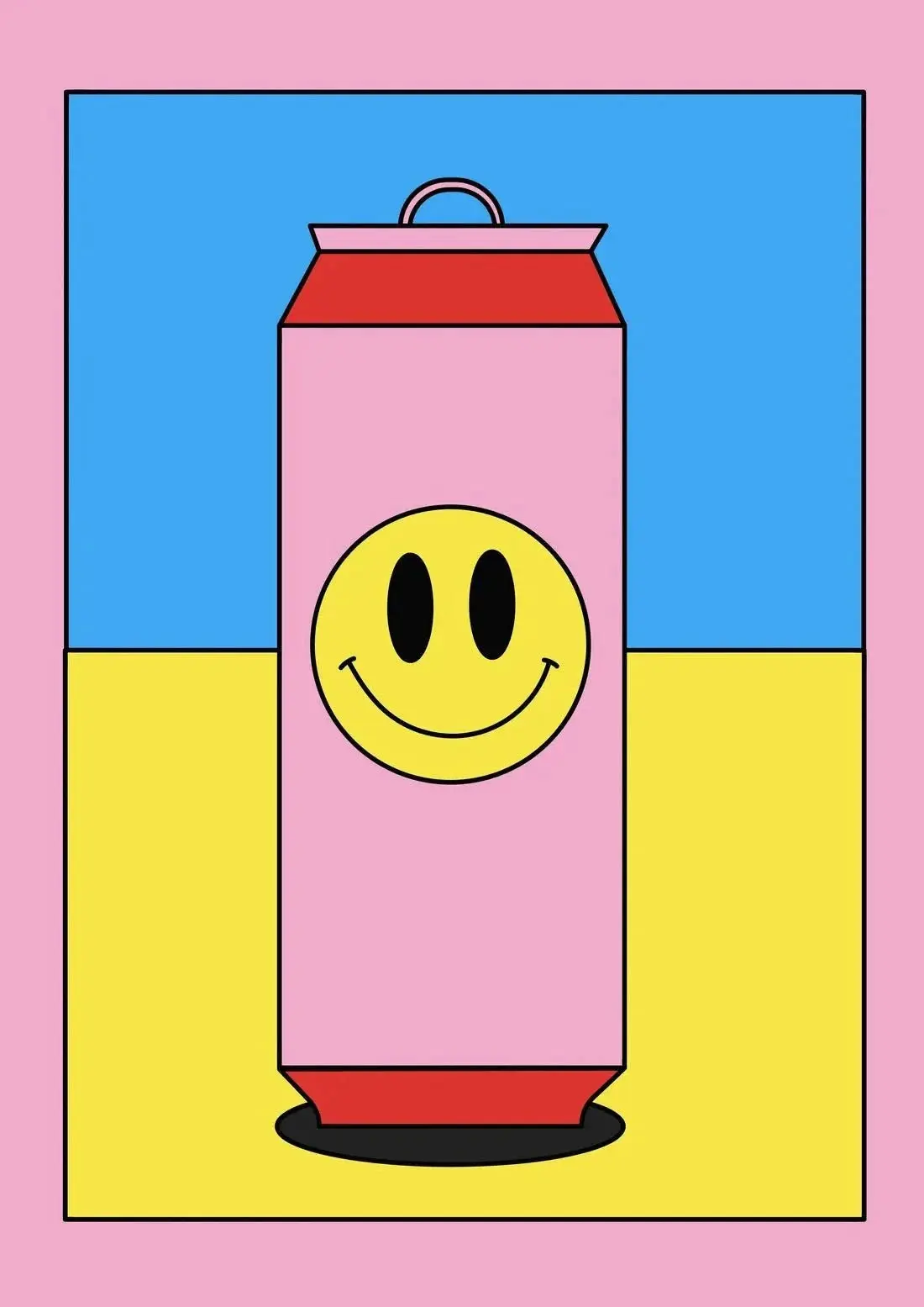 Happy can of beer - Image 2