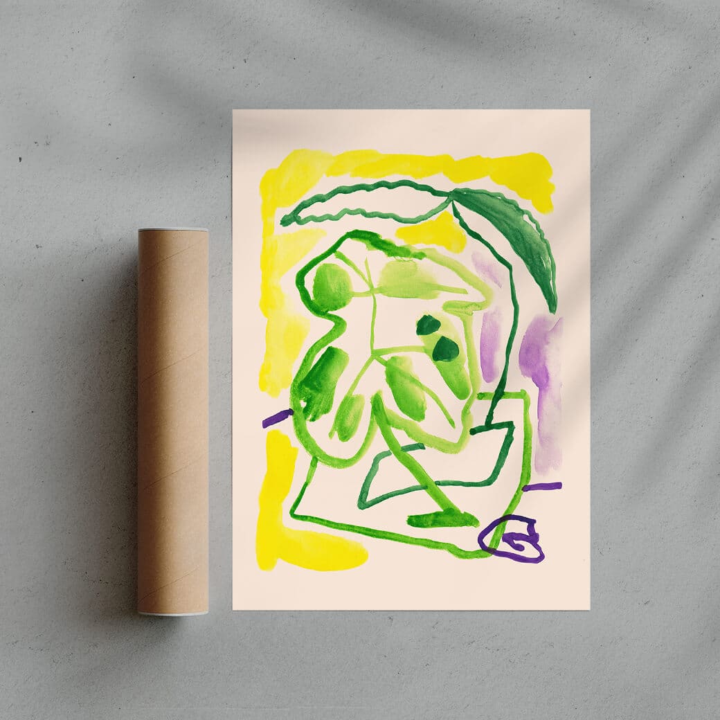 Imagined Flora in Green - Image 3