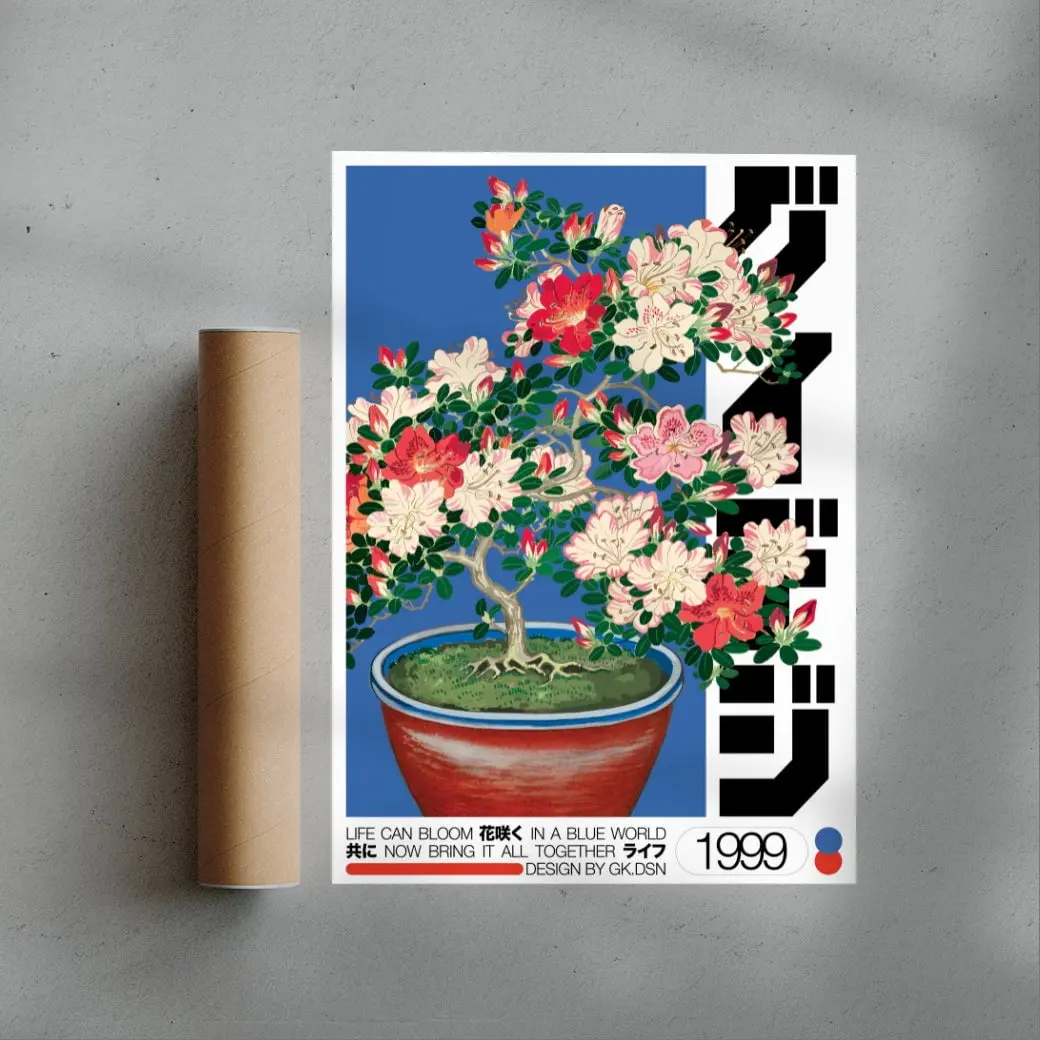 Japanese Bloom - UNFRAMED - Image 3