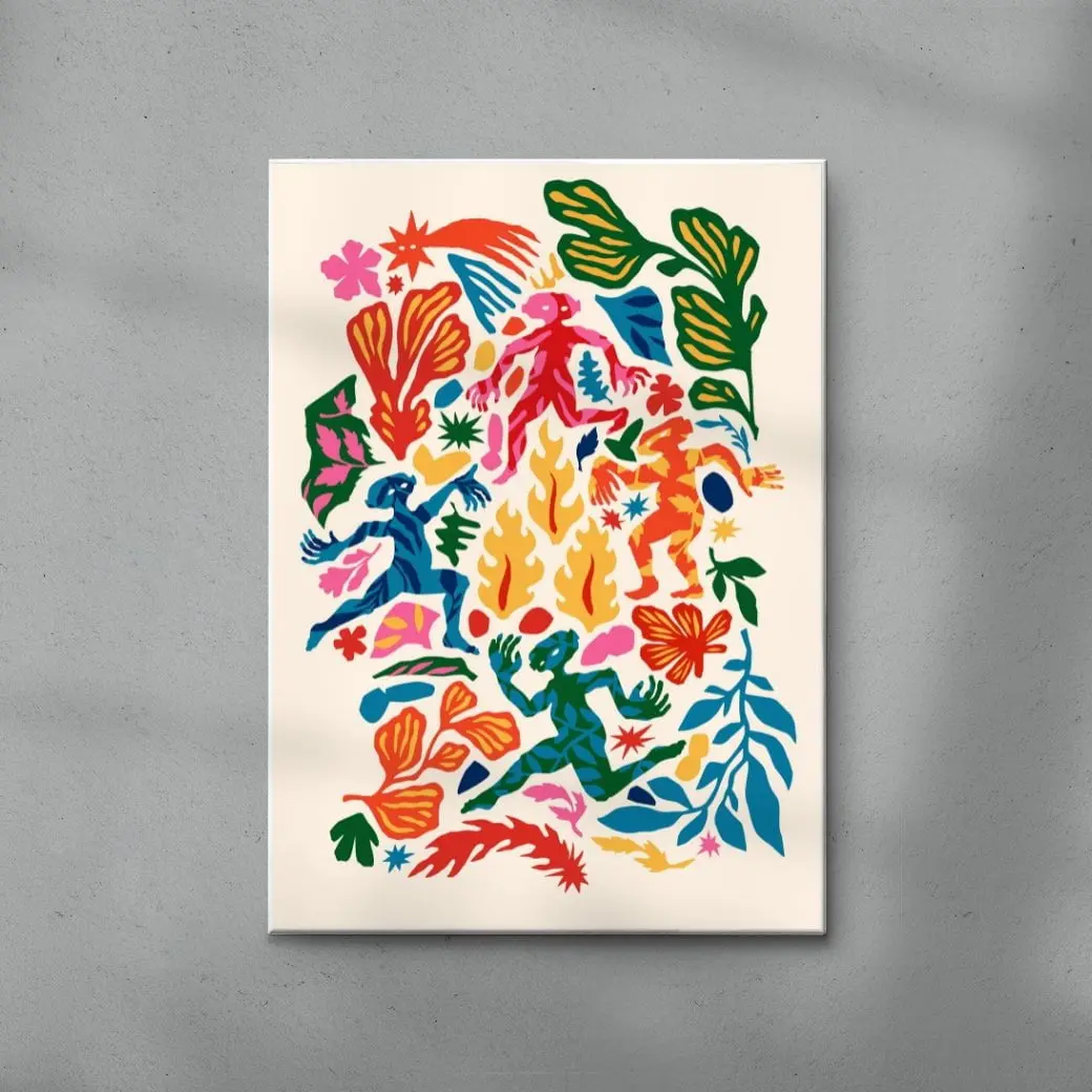 Meeting in the Kaleidoscopic Forest - Image 6