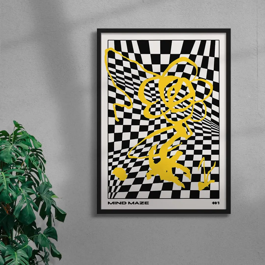 Mind Maze #1 - UNFRAMED - Image 5