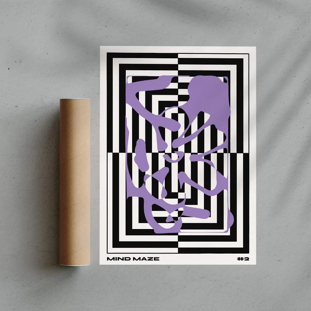 Mind Maze #2 - UNFRAMED - Image 2