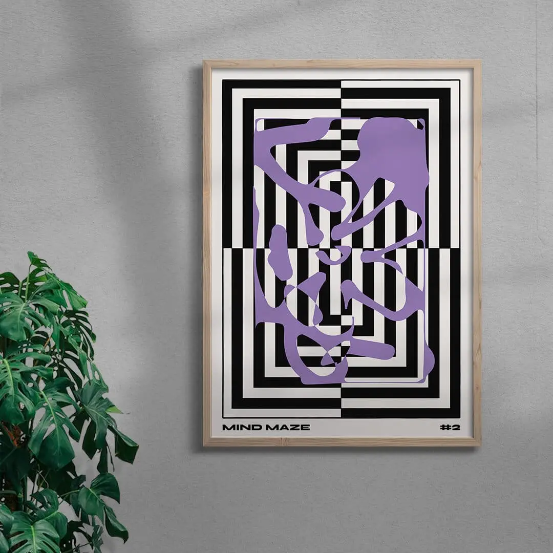 Mind Maze #2 - UNFRAMED - Image 4