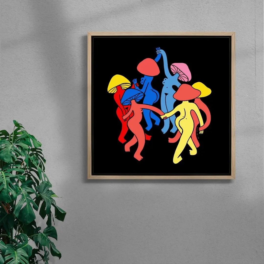 Mushrooms At Midnight - Image 6