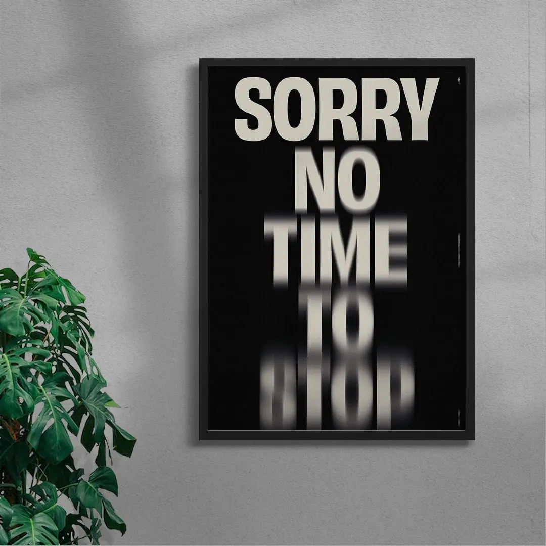 NO TIME TO STOP - UNFRAMED - Image 3