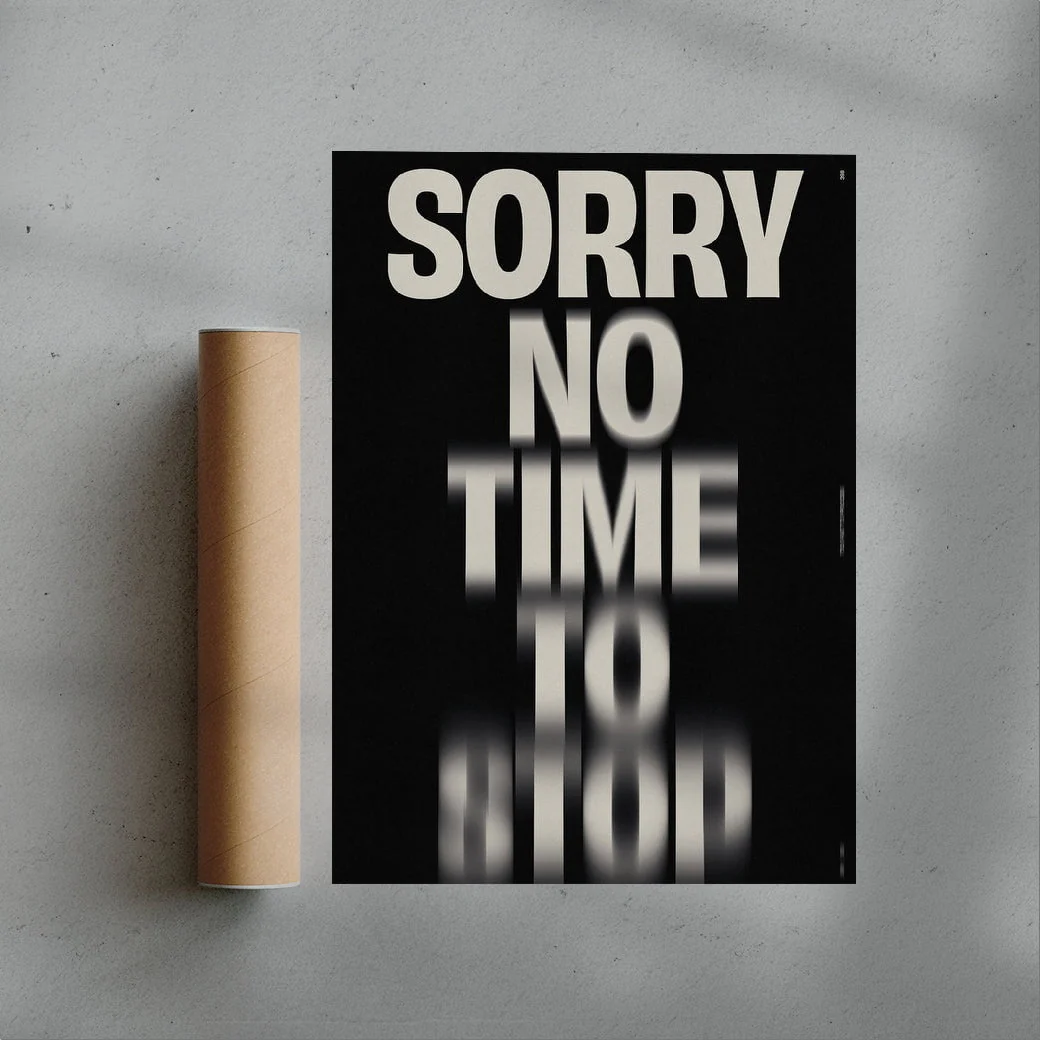NO TIME TO STOP - UNFRAMED - Image 2