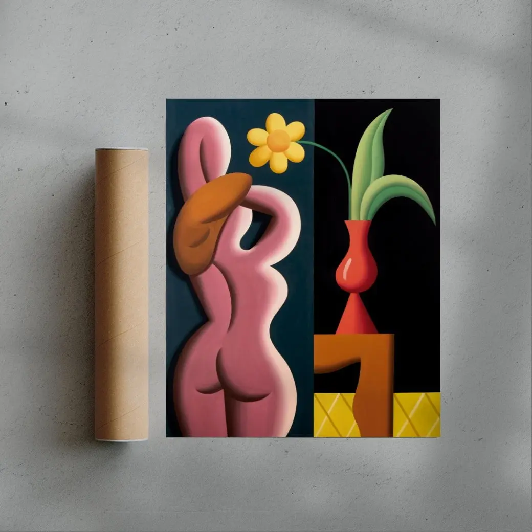 Nude And A Vase - Image 3