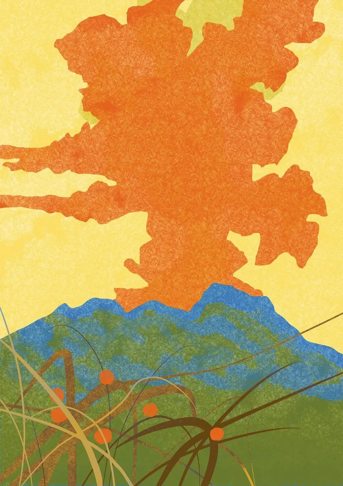 Orange Volcano - Image 2