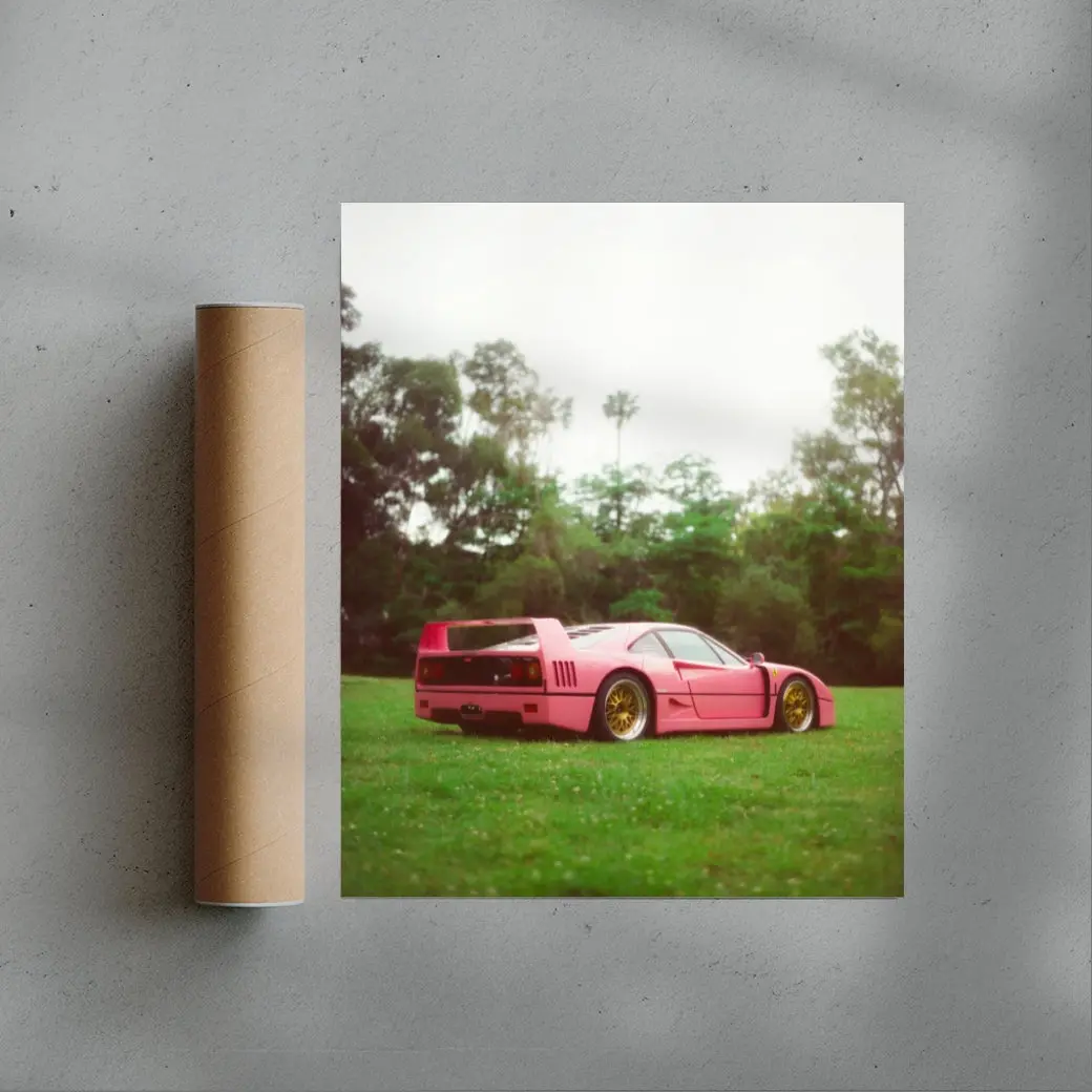 Pink Ferrari F40 - Image 3