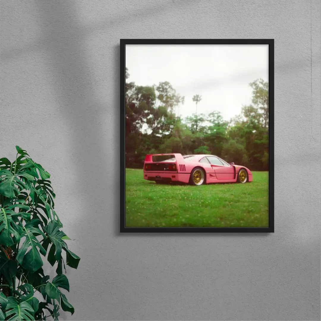 Pink Ferrari F40 - Image 4