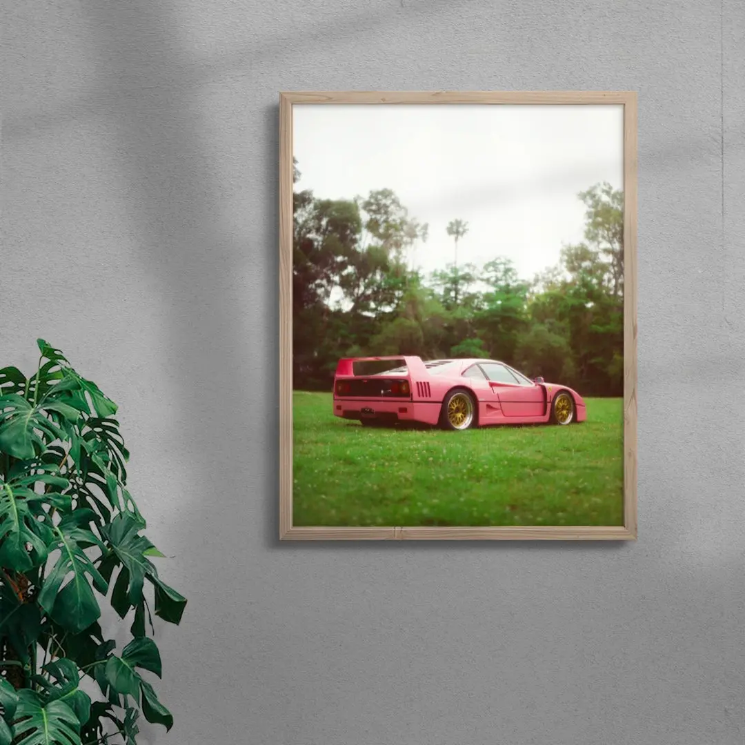 Pink Ferrari F40 - Image 6