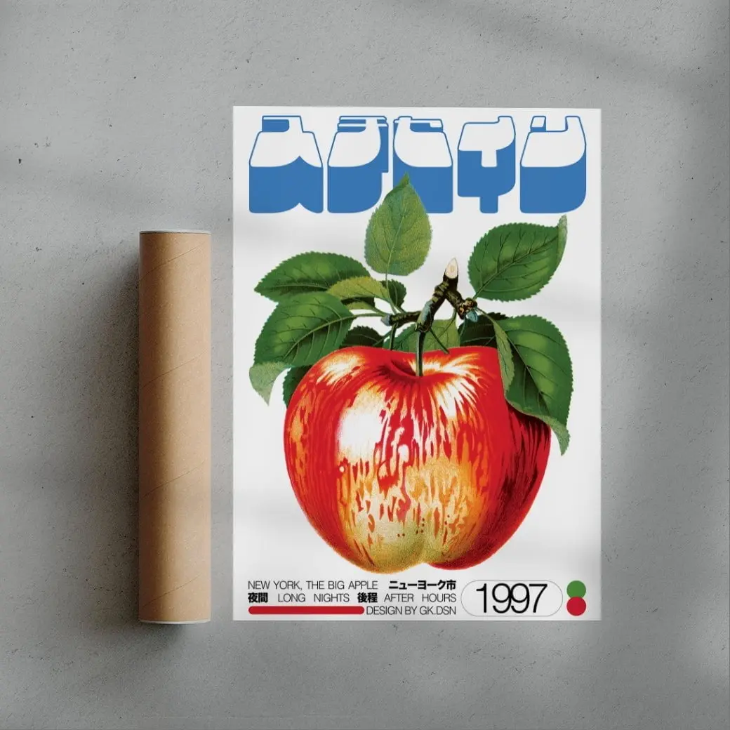 Red Apple - UNFRAMED - Image 2