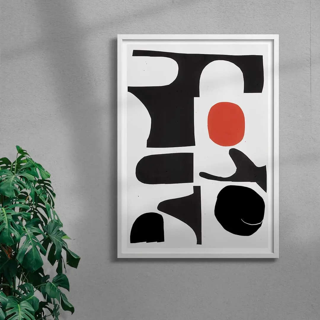 Red Sun Print - Image 3