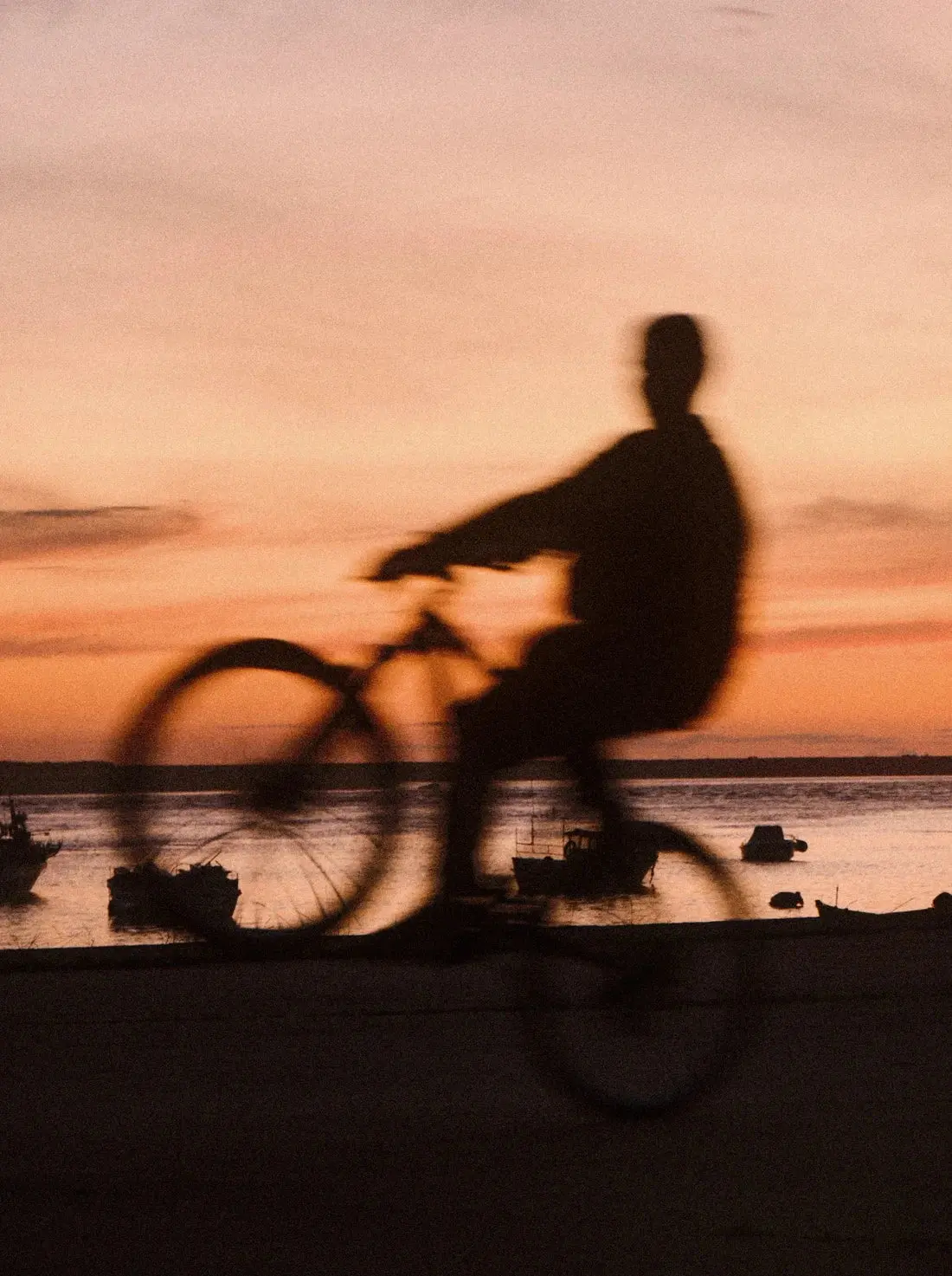 Sunset Cyclist - Image 2