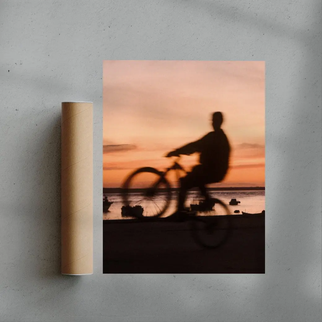 Sunset Cyclist - Image 3