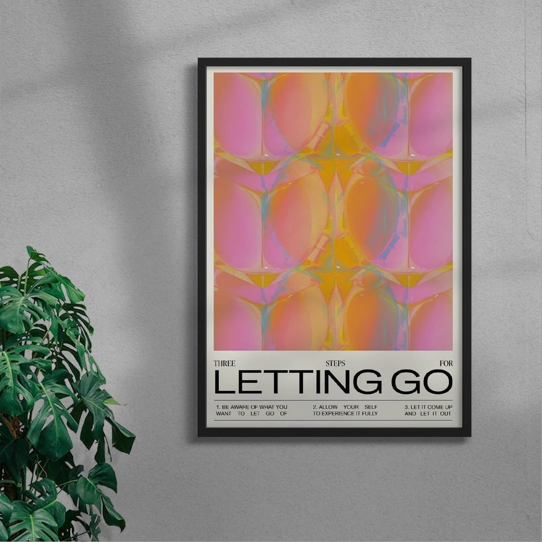 Three Steps For Letting Go - UNFRAMED - Image 3