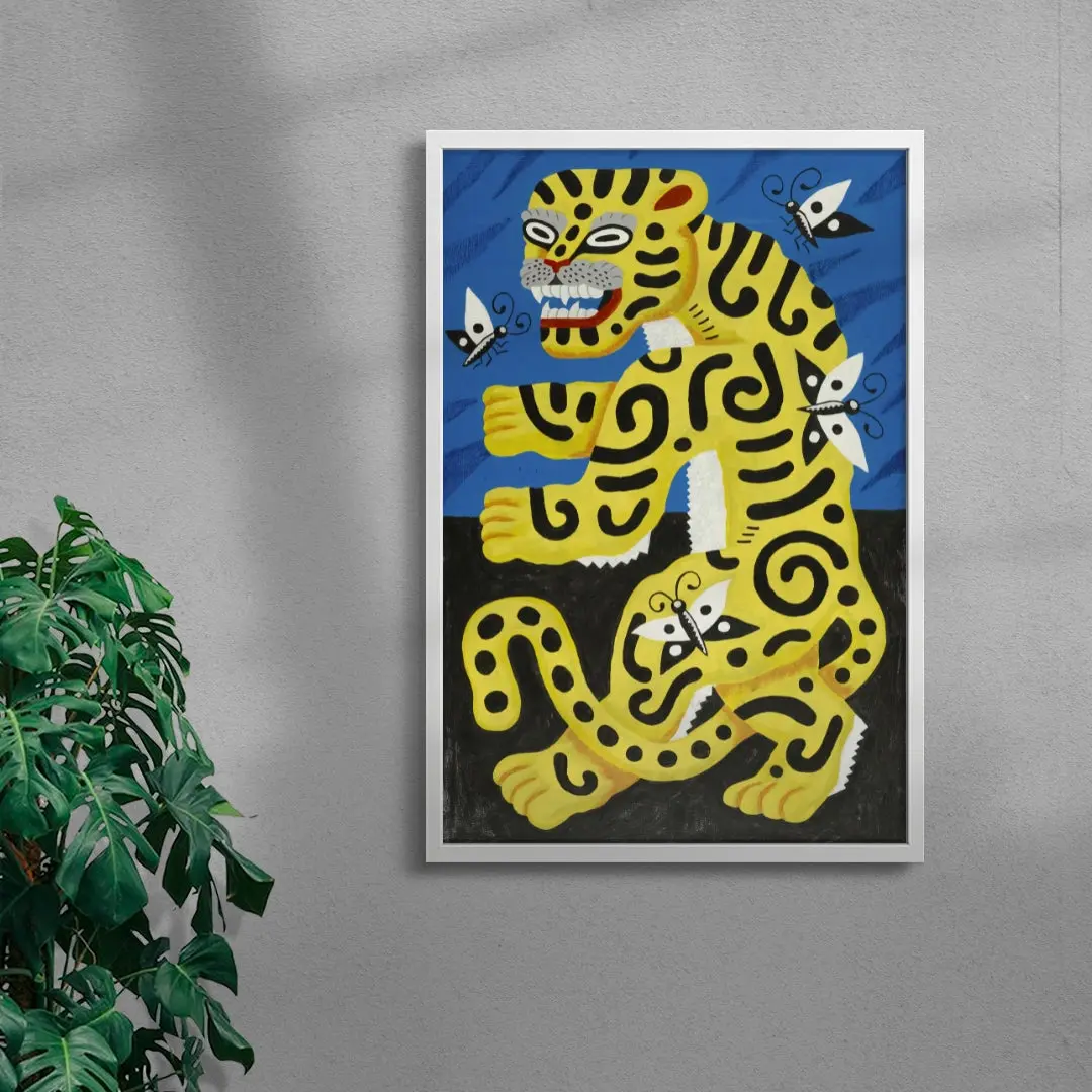 Tiger with Butterflies - Image 5