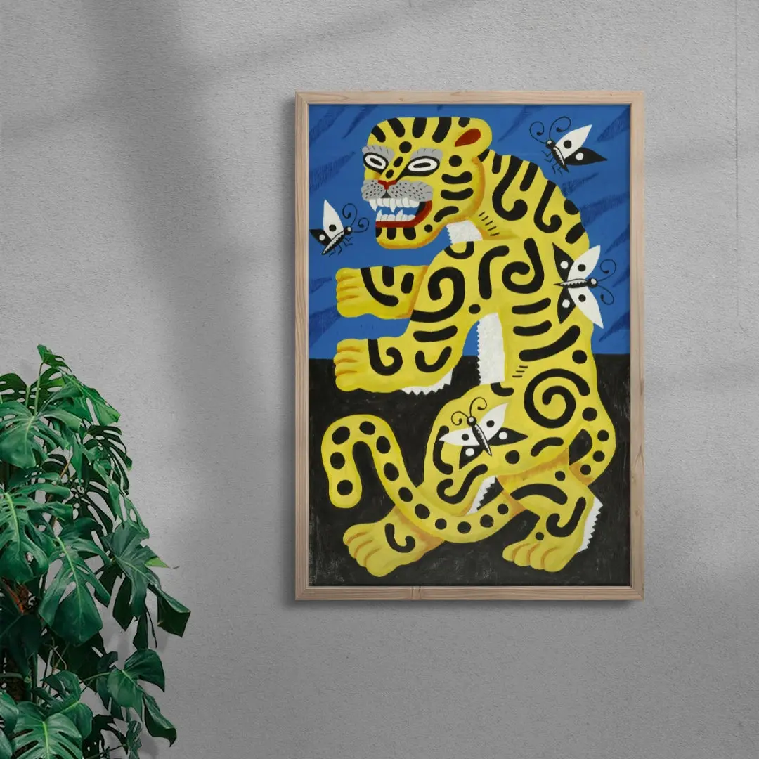 Tiger with Butterflies - Image 6