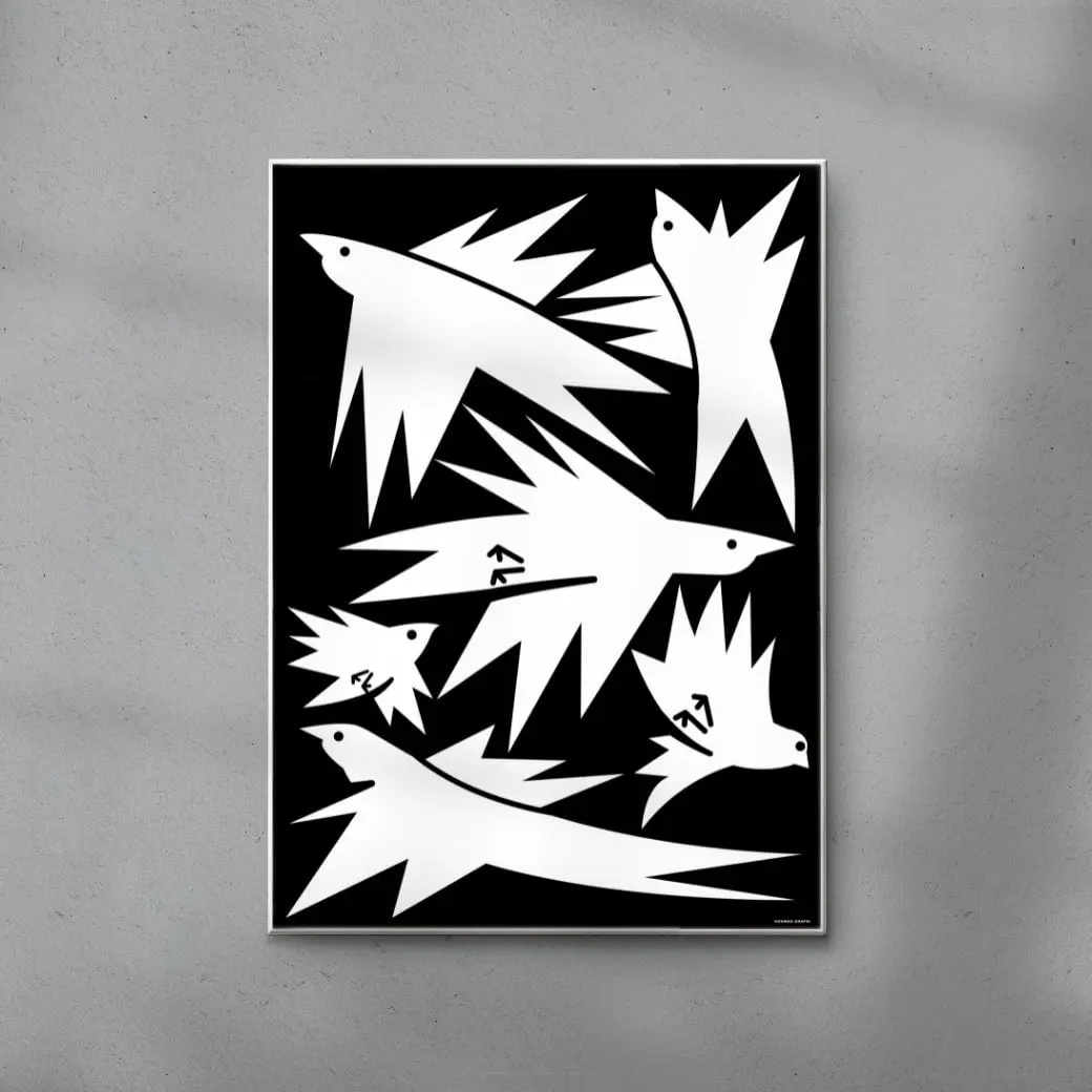 White birds - Image 6